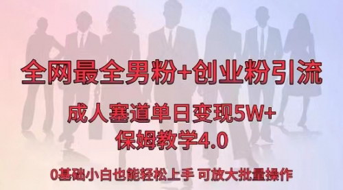 【成人用品电商实战攻略】——单日卖货5W+，引流变现全攻略！