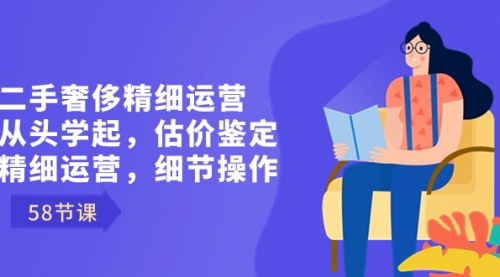 [支持免费下载]二手奢侈品精细化运营攻略：估价鉴定，细节操作，从入门到精通