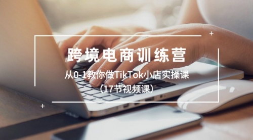 [支持免费下载]【跨境电商训练营】从0-1教你做TikTok小店实操课（17节视频课）