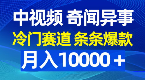 [支持免费下载]【抖音奇闻异事短视频变现攻略】：冷门赛道，月入10000+的爆款制作指南