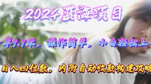 [支持免费下载]【找搭子项目】1单9.9元，操作简单，小白轻松上手，日入四位数