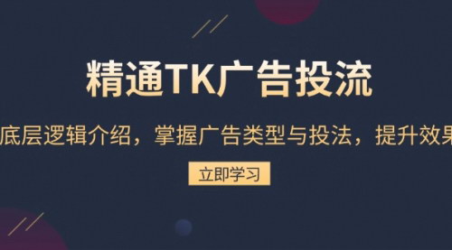 [支持免费下载]《TK广告投流高手指南：底层逻辑到效果优化，全面掌握广告投放策略》