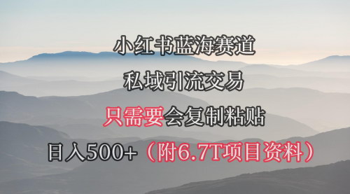 [支持免费下载]小红书短剧新赛道：掌握私域引流，轻松日入500+（附6.7T资源）