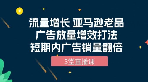 [支持免费下载]【亚马逊广告策略】老品销量翻倍：广告放量增效打法揭秘