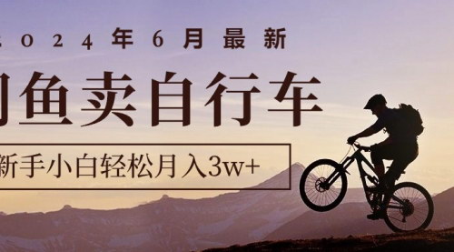 [支持免费下载]【最新闲鱼卖自行车】新手小白轻松月入3w+，无风险高利润项目