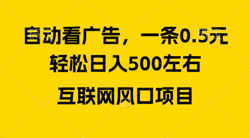 [支持免费下载]《2024年广告收益风口：轻松日入500+，新手小白秒上手》