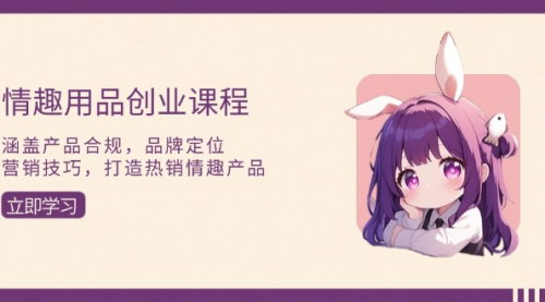 [支持免费下载]《情趣用品创业指南：从合规到营销，打造热销品牌的全程指导》