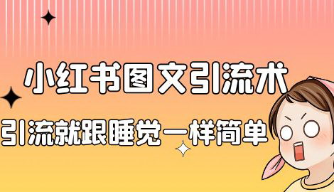 [支持免费下载]小红书图文暴力引流法：单日引流100+，玩转私域流量