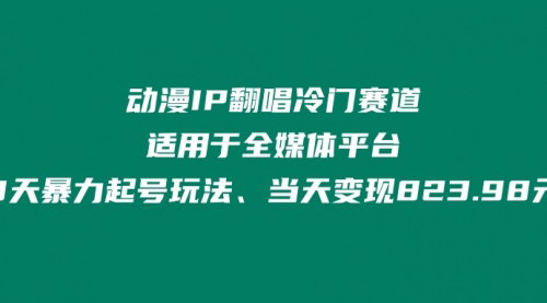 [支持免费下载]《探索动漫IP翻唱的盈利之道：全媒体平台下的变现策略》