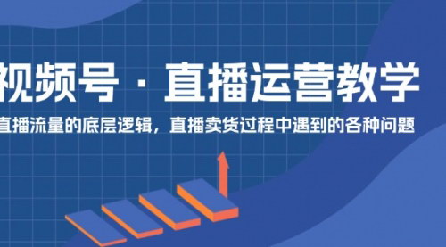 [支持免费下载]【2025年视频号直播运营教程】深入解析直播流量底层逻辑与实操策略
