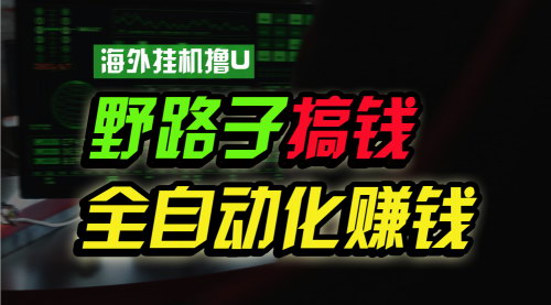 [支持免费下载]【2024海外挂机赚钱攻略】日赚8-15美元，稳定月入过万，全程无人值守