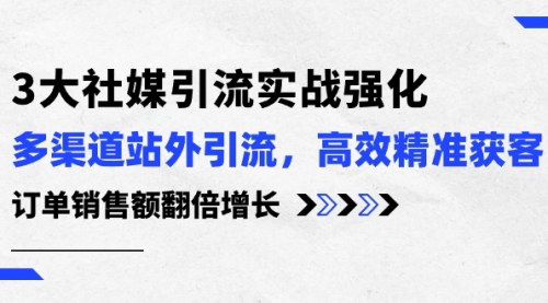 [支持免费下载]【海外社媒引流秘籍】Reddit、Pinterest、Instagram 实操指南，销售额翻倍增长