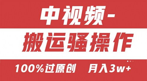 [支持免费下载]【中视频新机遇】无脑搬运一键多渠道发布，轻松实现日入1000+