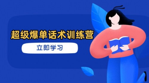 [支持免费下载]2025年超级爆单话术训练营：高效销售技巧，订单爆发不是梦