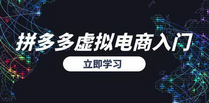 [支持免费下载]《拼多多虚拟电商入门指南：精准选品与无货源模式起盘技巧》