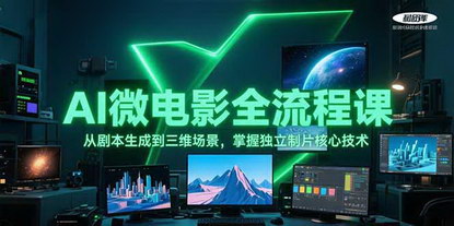 [支持免费下载]《AI微电影全流程精通：从剧本生成到三维场景，掌握独立制片核心技术》