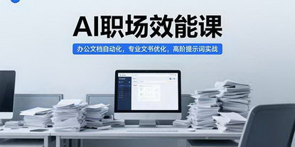 [支持免费下载]AI职场效能课：告别加班，一键生成专业文档与方案