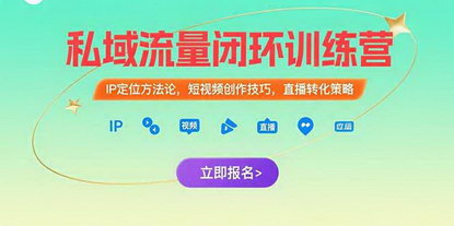 [支持免费下载]私域流量闭环训练营：从公域引流到私域成交，打造企业增长新引擎
