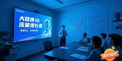 [支持免费下载]大健康AI流量增长课8.0：解锁数字人内容生产与私域转化密码