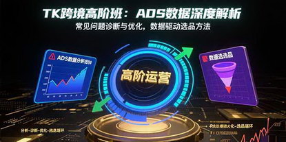 [支持免费下载]TikTok跨境高阶班：数据驱动电商运营的全面指南