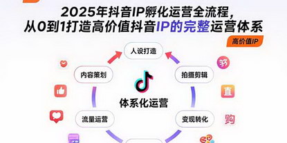[支持免费下载]2025抖音IP打造秘籍：从零基础到高价值IP的完整运营体系