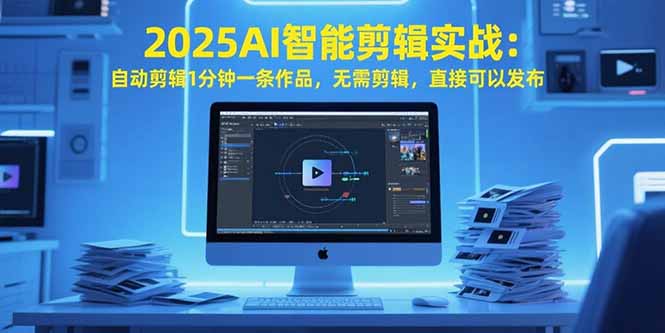 [支持免费下载]2025年AI智能剪辑：一分钟成片，开启短视频带货新纪元