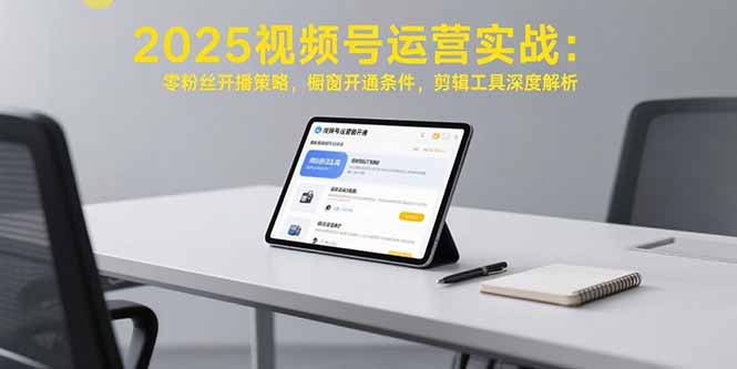 [支持免费下载]2025视频号运营全攻略：从零粉丝到直播变现的实战指南