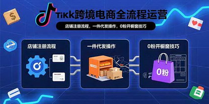 [支持免费下载]TikTok跨境电商全流程运营指南：从店铺注册到精准投流