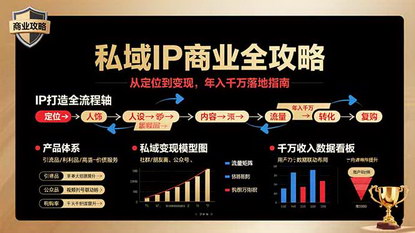 [支持免费下载]打造年入千万私域IP：从定位到变现的完整商业指南