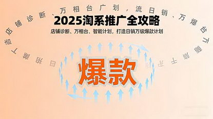 [支持免费下载]2025年淘系推广全攻略：店铺诊断、万相台、智能计划，打造日销万级爆款计划