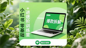 [支持免费下载]小红书全阶运营实战课：零基础到爆款频出，解锁长效涨粉与变现秘籍