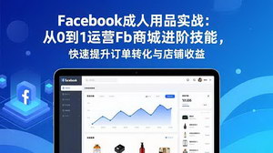 [支持免费下载]Facebook成人用品商城运营进阶课程