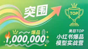 [支持免费下载]双能驱动：小红书爆品模型实战营+AI变现，打造百万级营收爆品