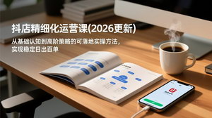 [支持免费下载]《抖店精细化运营课（2026更新）：从入门到精通，稳定日出百单秘籍》