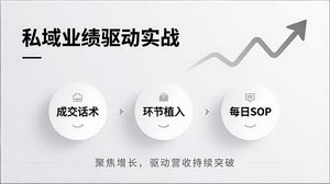 [支持免费下载]私域业绩驱动实战课：掌握成交SOP，驱动营收持续突破