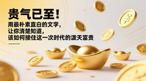 [支持免费下载]《贵气已至！教你如何接住时代的泼天富贵》