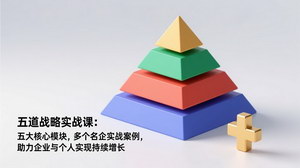 [支持免费下载]《五道战略实战课：解析名企案例，助力企与个人持续增长》