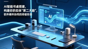 [支持免费下载]AI智能书桌搭建教程：软硬件协同，打造你的实体“第二大脑”