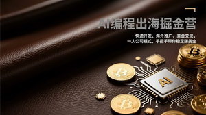 [支持免费下载]AI编程出海掘金营：快速开发+海外推广+美金变现，一人公司稳定赚美金