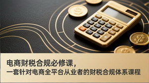 [支持免费下载]电商财税合规必修课：金税四期下，全平台从业者涉税风险规避与合规方案指南