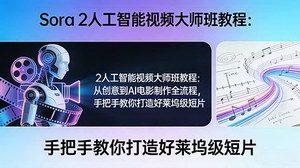 [支持免费下载]Sora2人工智能视频大师班：从创意到好莱坞级短片，手把手解锁AI电影制作全流程