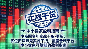 [支持免费下载]电商圈多年实战干货多位资深师兄亲授全域平台覆盖中小卖家可复制盈利指南