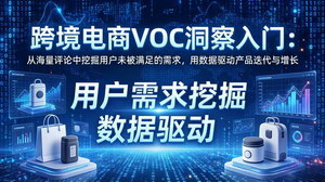 [支持免费下载]跨境电商VOC洞察入门课：从海量评论挖需求，数据驱动产品迭代增长