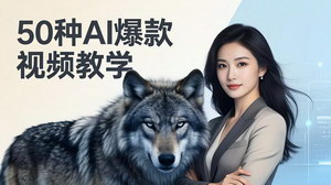 [支持免费下载]50种AI爆款视频教学：影视级案例+高阶修图，解锁商业落地新路径