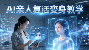 [支持免费下载]AI亲人复活变身教学爆款涨粉项目私域引流+代做收徒全攻略